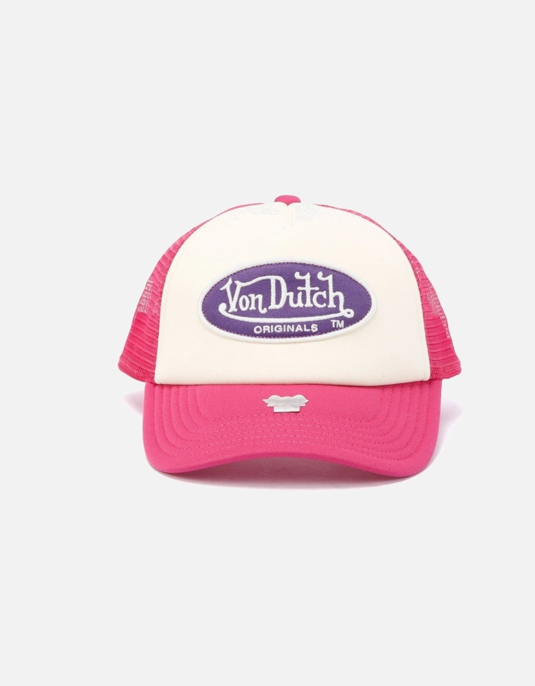 - 7030558 UNISEX ACC TRUCKER TAMPA CAP PINK/PURPLE