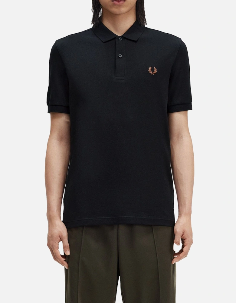 Plain Slim Fit Polo Shirt