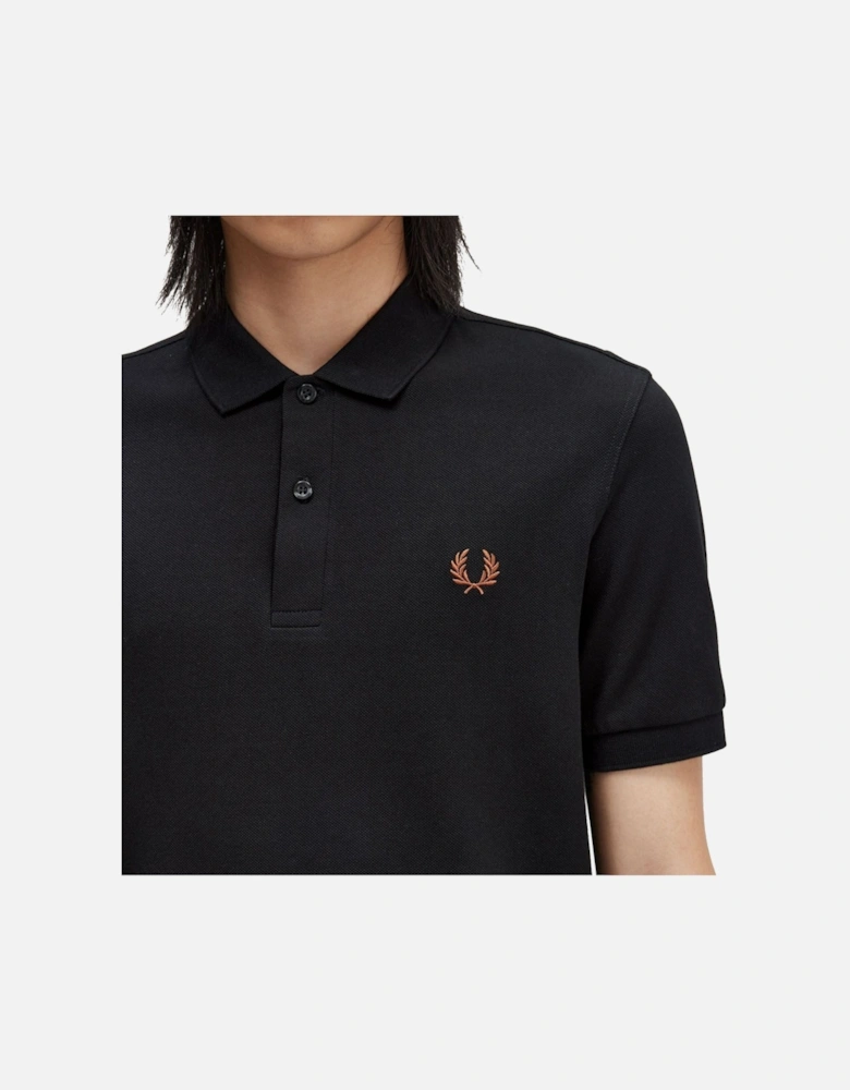 Plain Slim Fit Polo Shirt