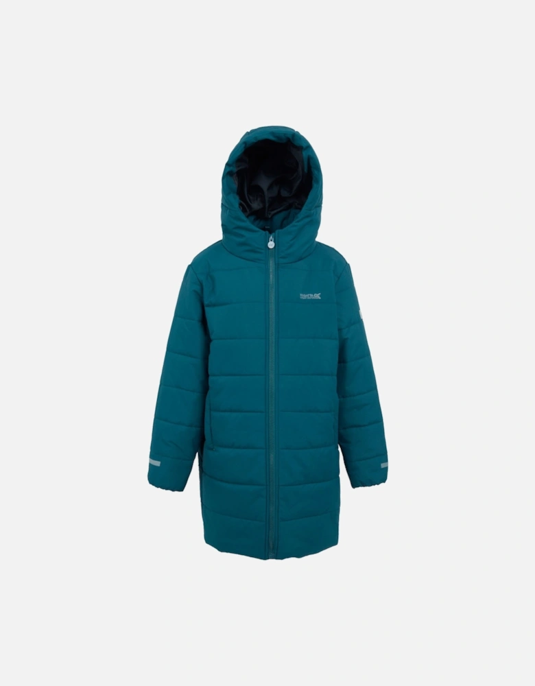 Boys Lakiver Full Zip Longline Padded Coat