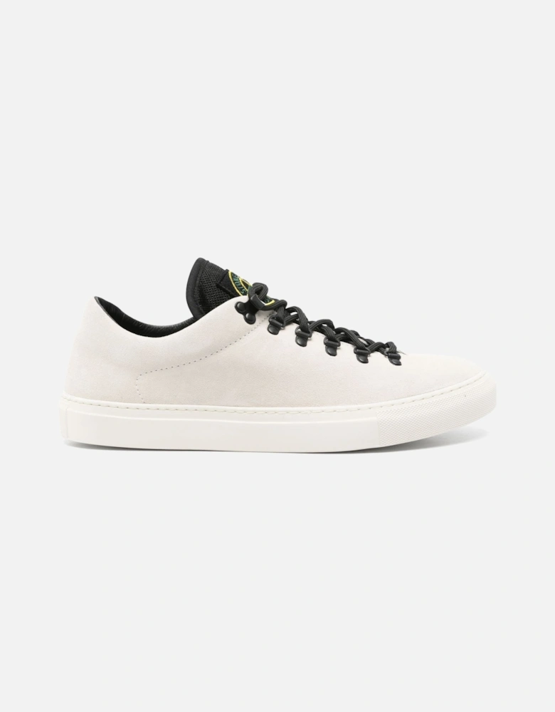 Compass Patch Low Top Sneakers White