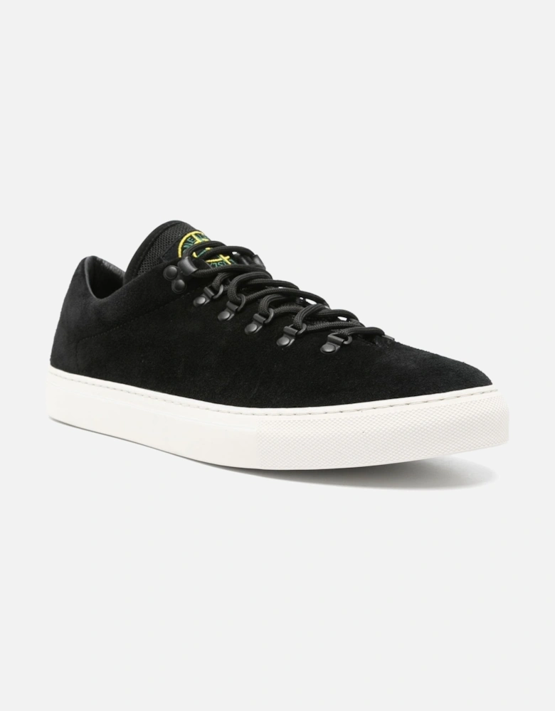 Compass Patch Sneakers Black