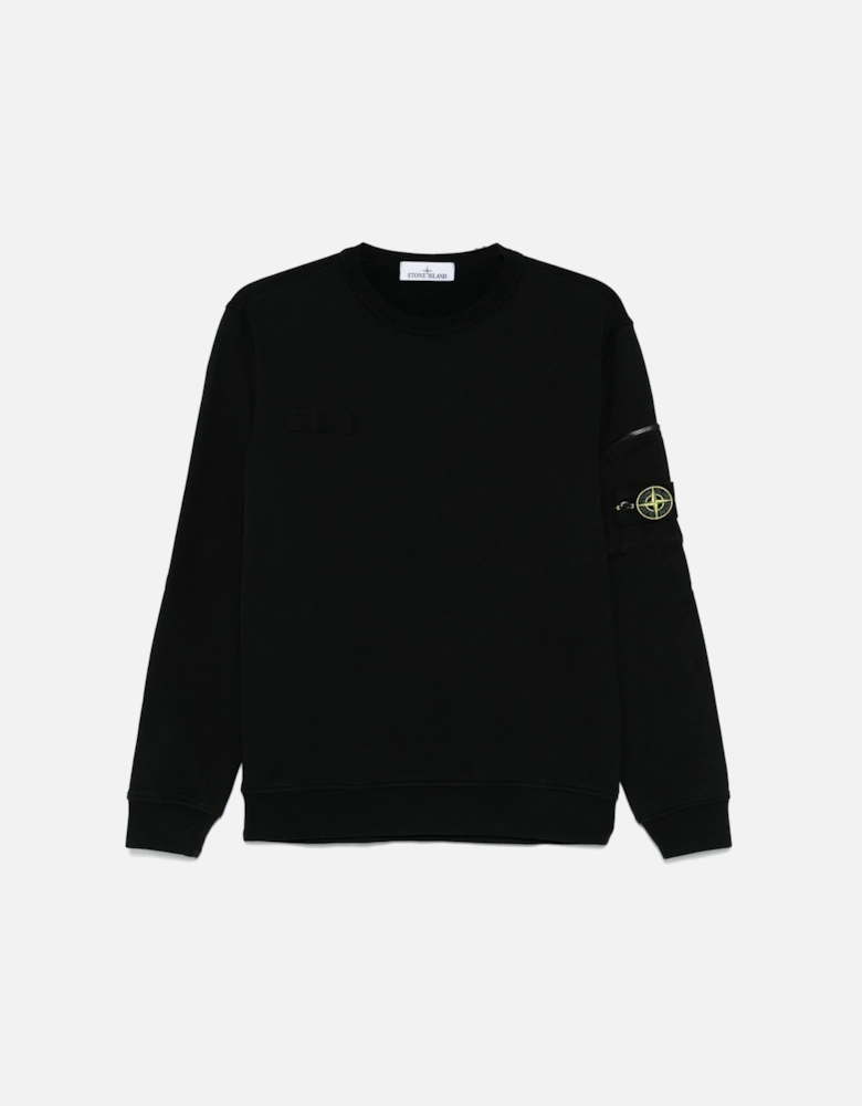 Sleeve Pocket 6100003 Sweatshirt Black