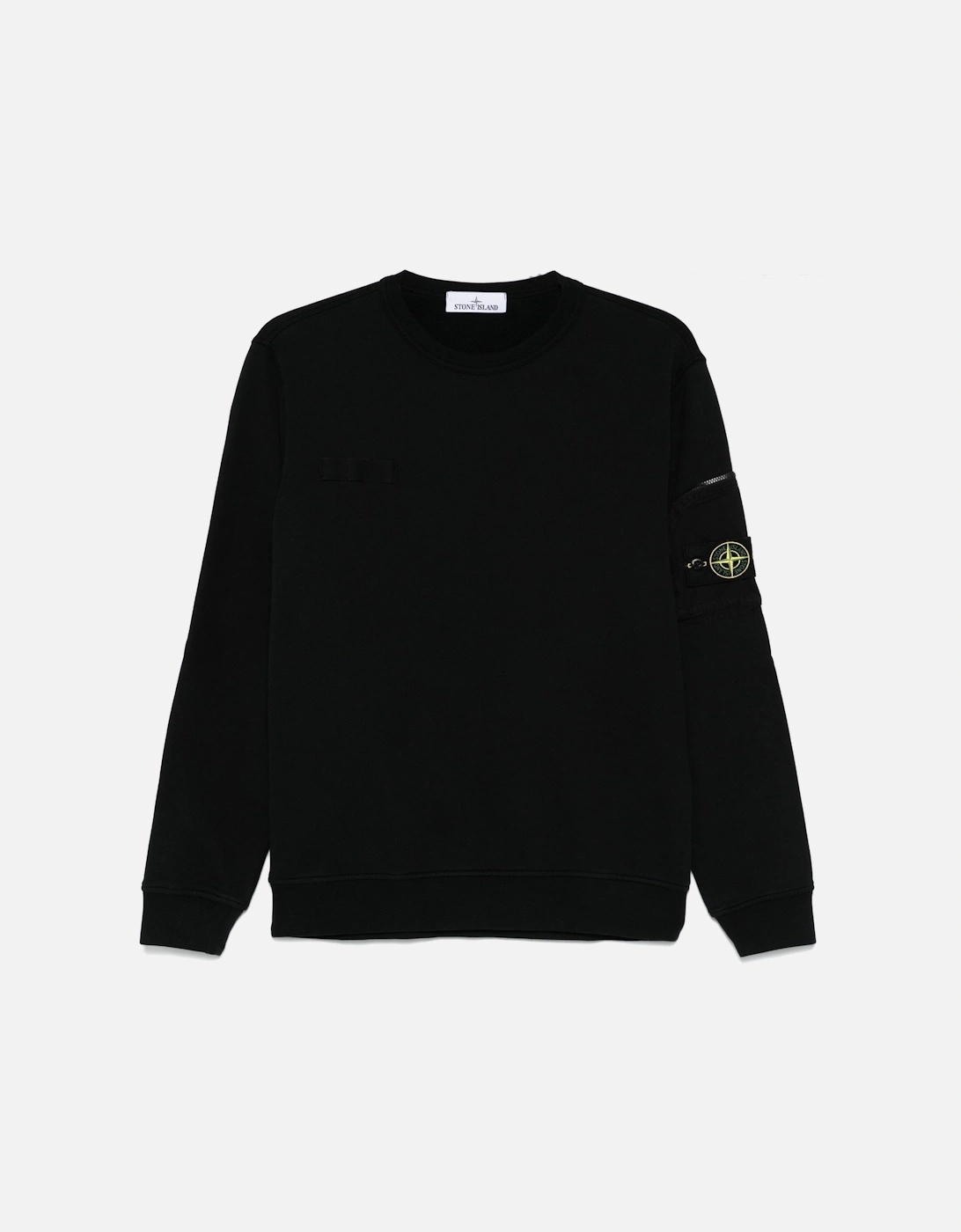 Sleeve Pocket 6100003 Sweatshirt Black, 6 of 5