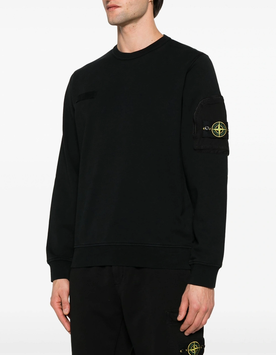 Sleeve Pocket 6100003 Sweatshirt Black