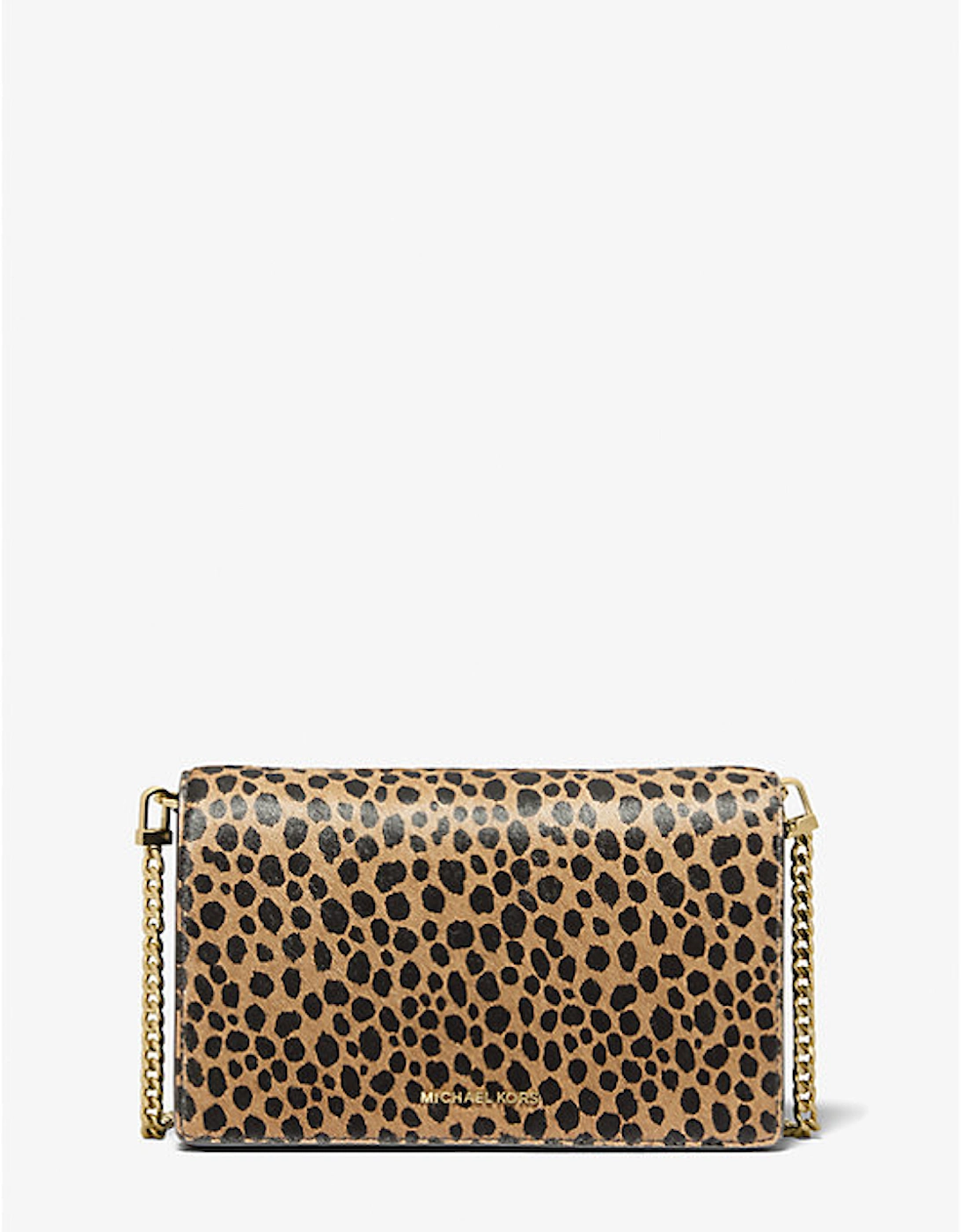 Jet Set Medium Cheetah Print Calf Hair Crossbody Bag, 2 of 1