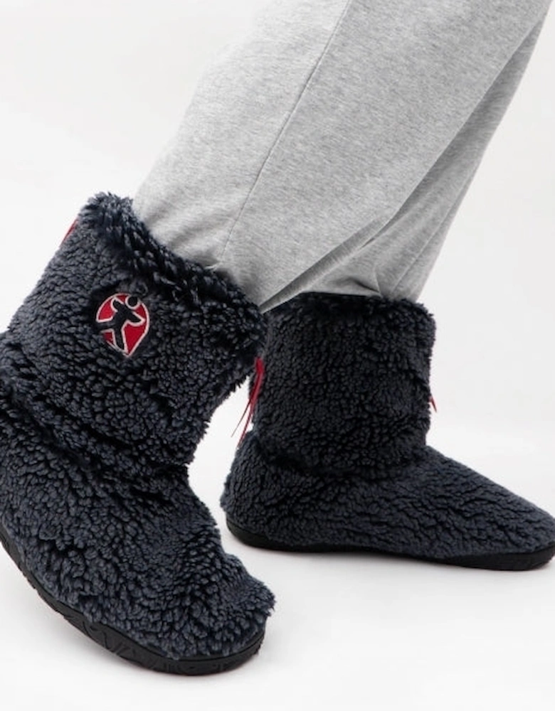GOSLING Mens Boot Slippers Washed Peacoat Navy
