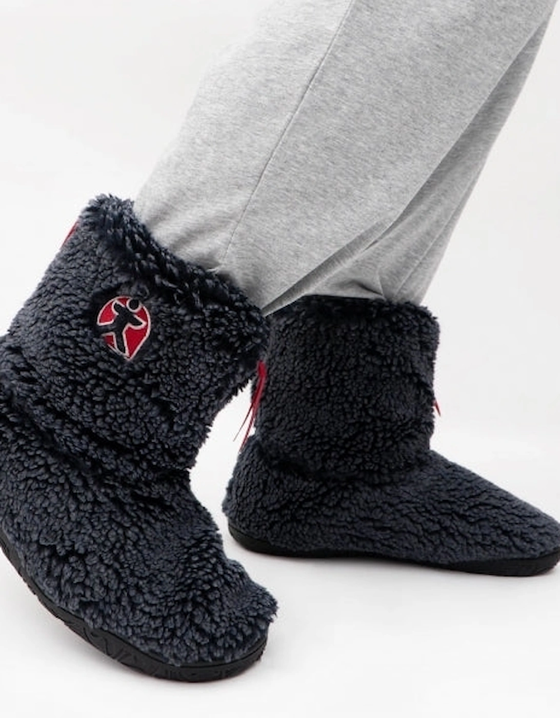 GOSLING Mens Boot Slippers Washed Peacoat Navy