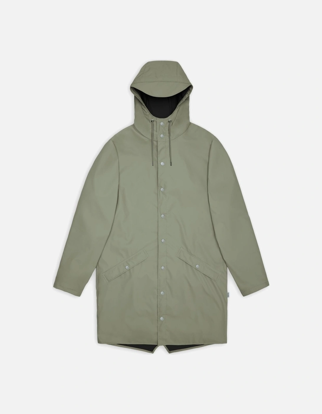 Womens Rains Long Unisex Jacket - Tan - Size: 12