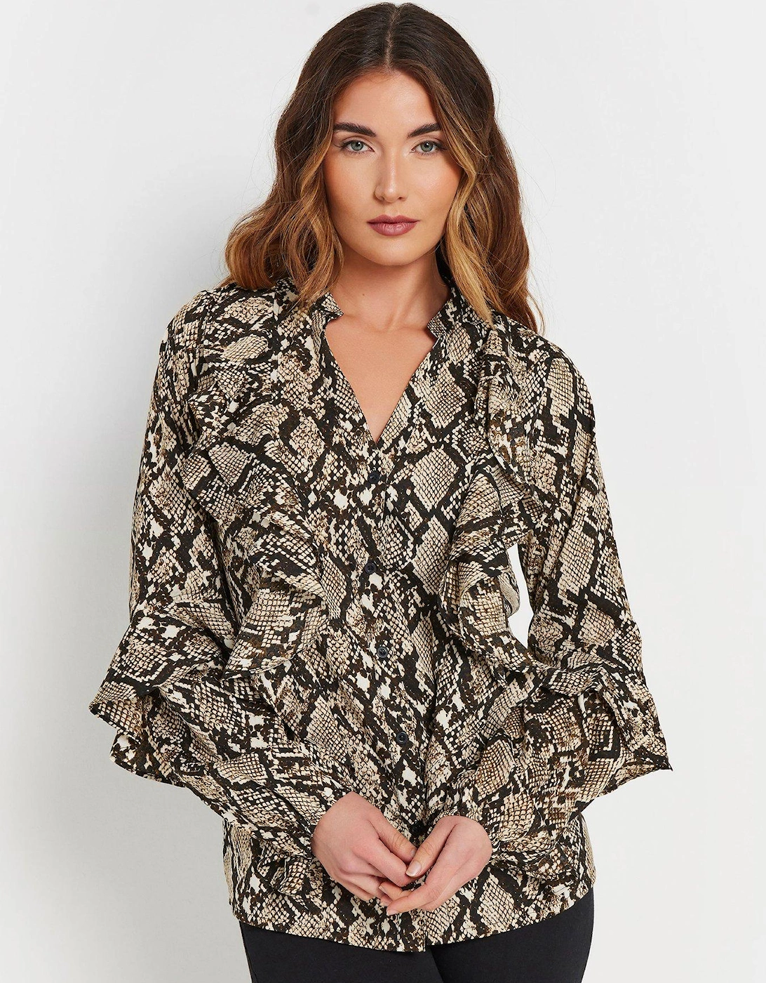 Frilled Shirt - Natural, 2 of 1