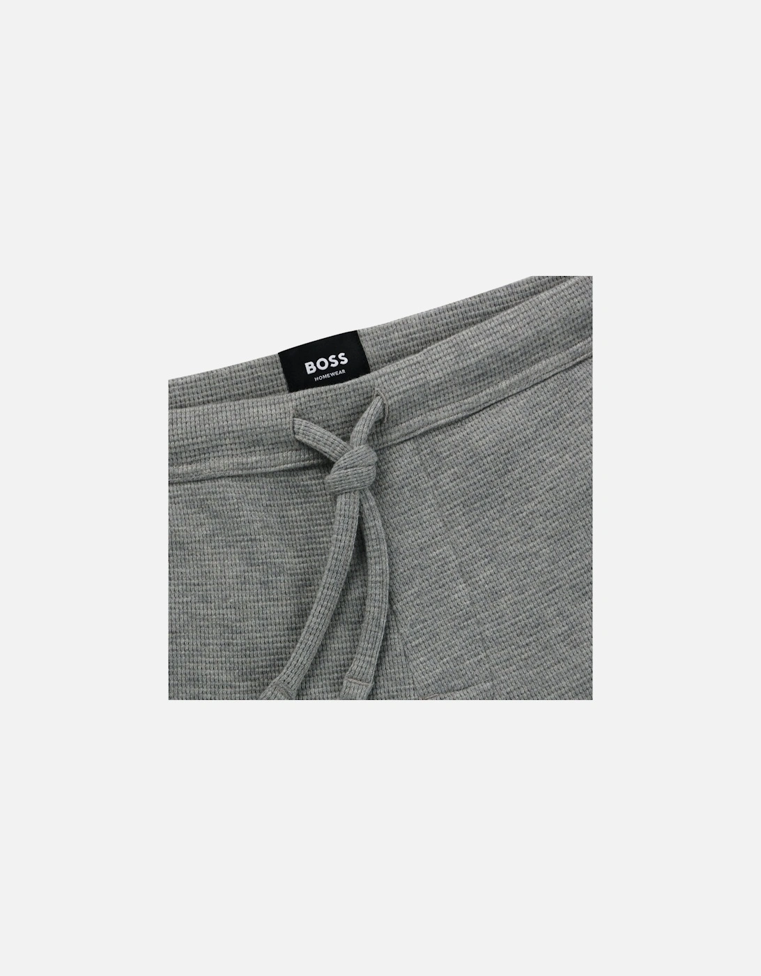 Waffle Lounge Shorts, Medium Grey