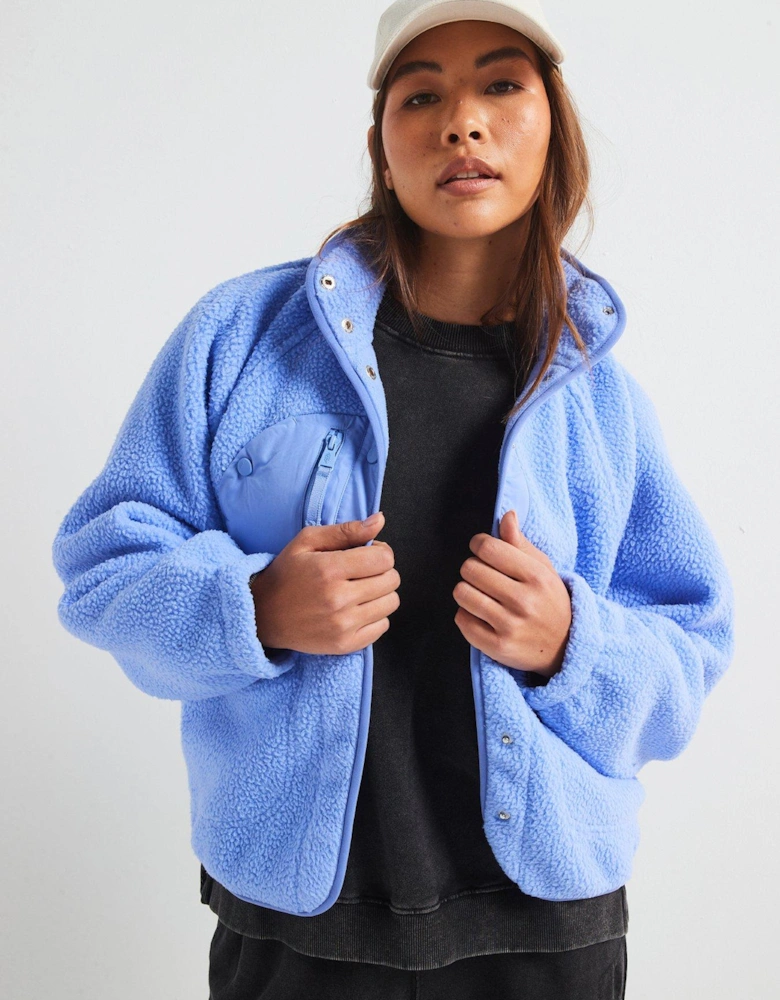 Womens Hit The Slopes Jacket - Blueberry