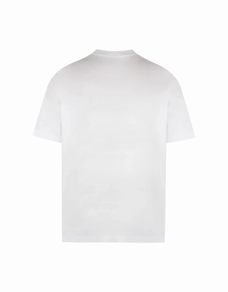 Lanvin Embroidered Logo T-Shirt in White