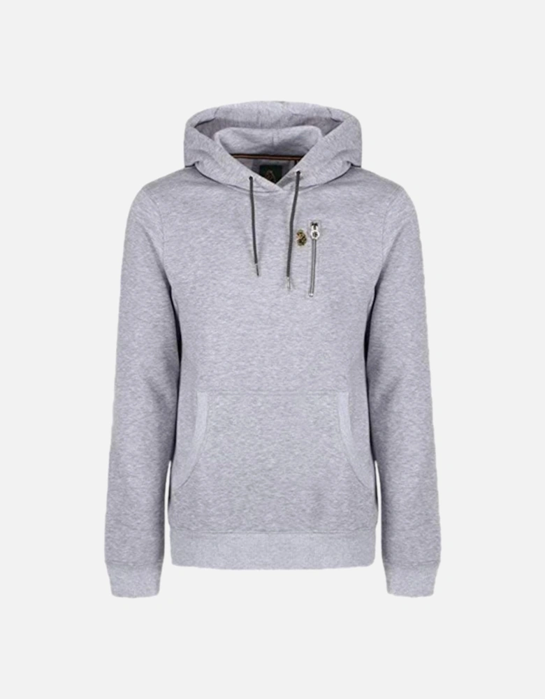 LUKE1977 Los Angeles 2 Luke Sport Overhead hoody - Mid Mrl Grey