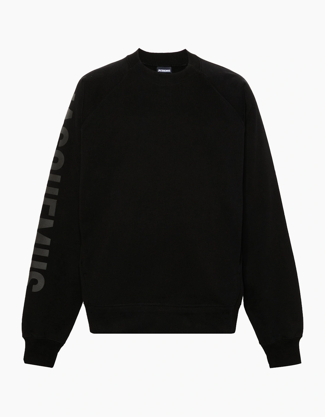 Men's Jacquemus Le Typo Sweatshirt in Black - Size: XL