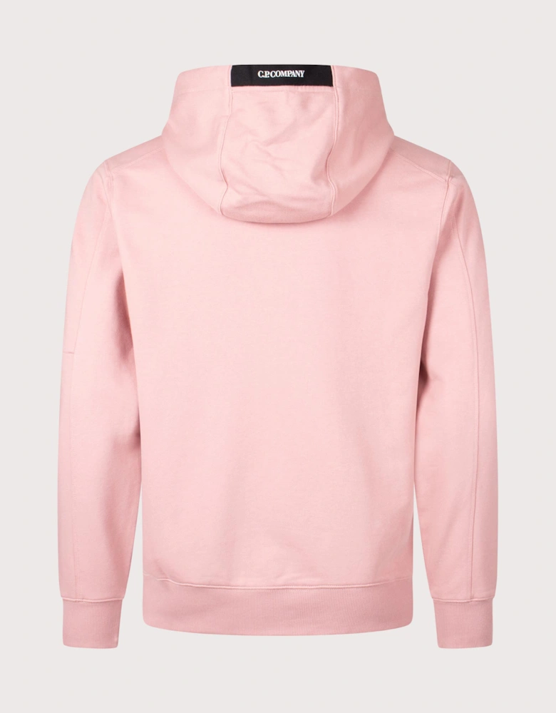 Diagonal Raised Hoodie