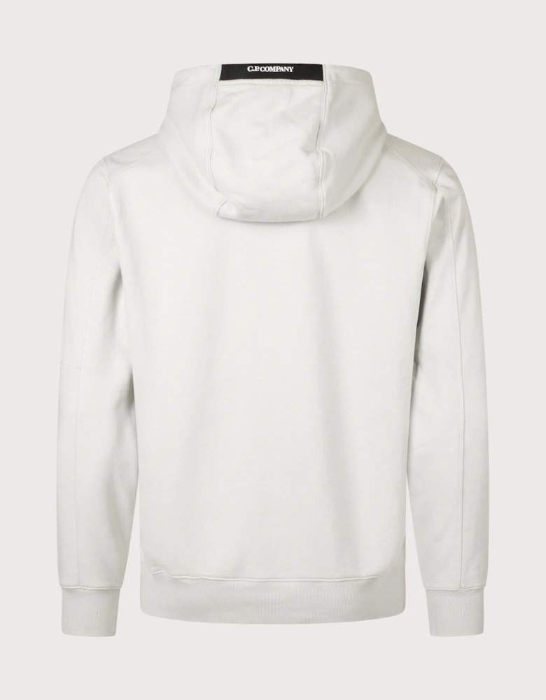 Diagonal Raised Hoodie