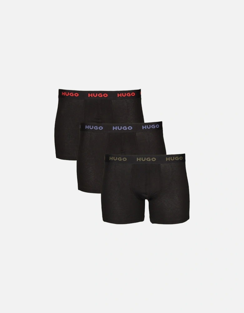 3-Pack Boxer Briefs, Black