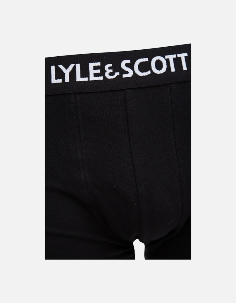 Lyle & Scott Barclay Basic Core Boxers/Trunks 3 Pack - Black