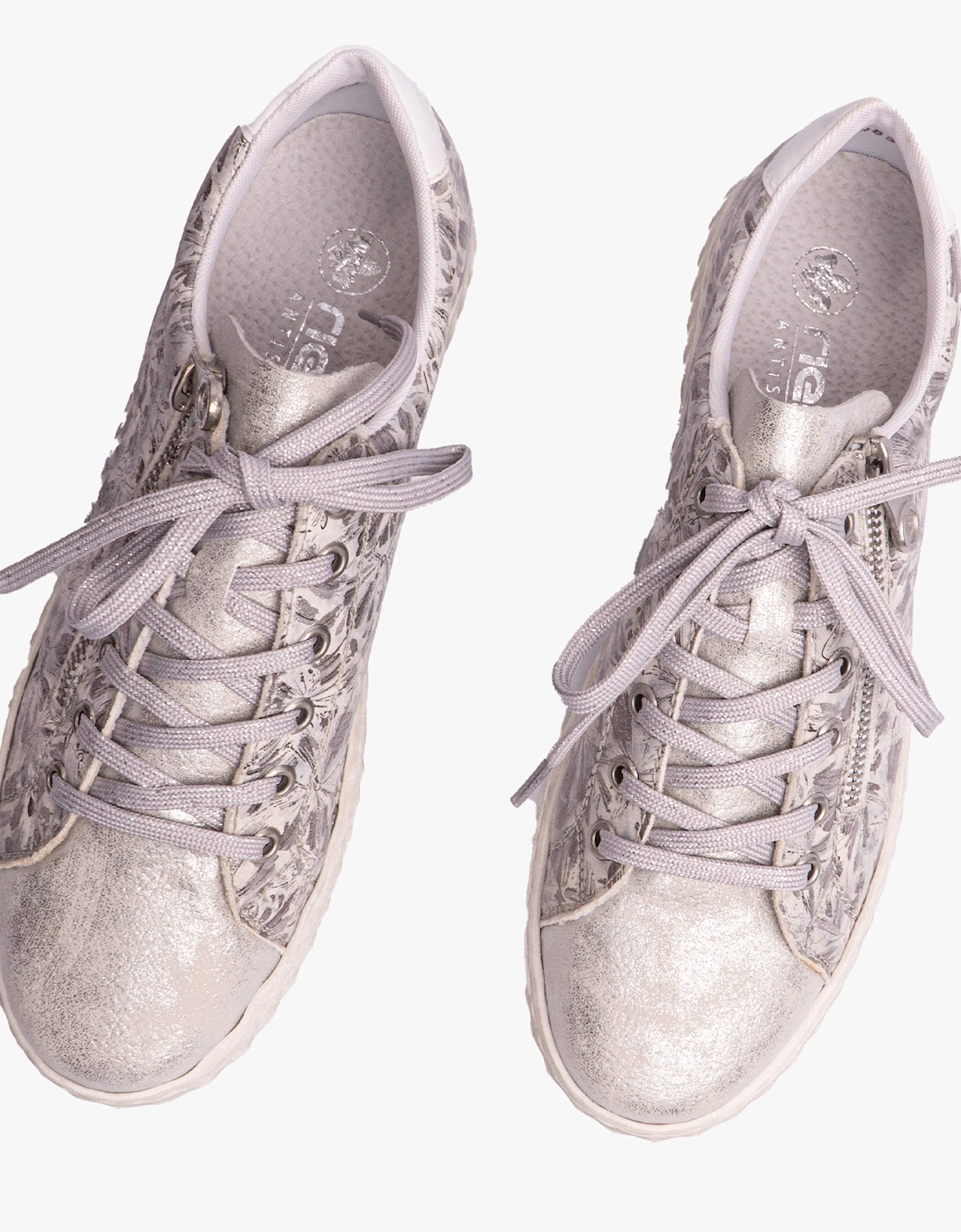 N0900-90 Womens Shoes Silver