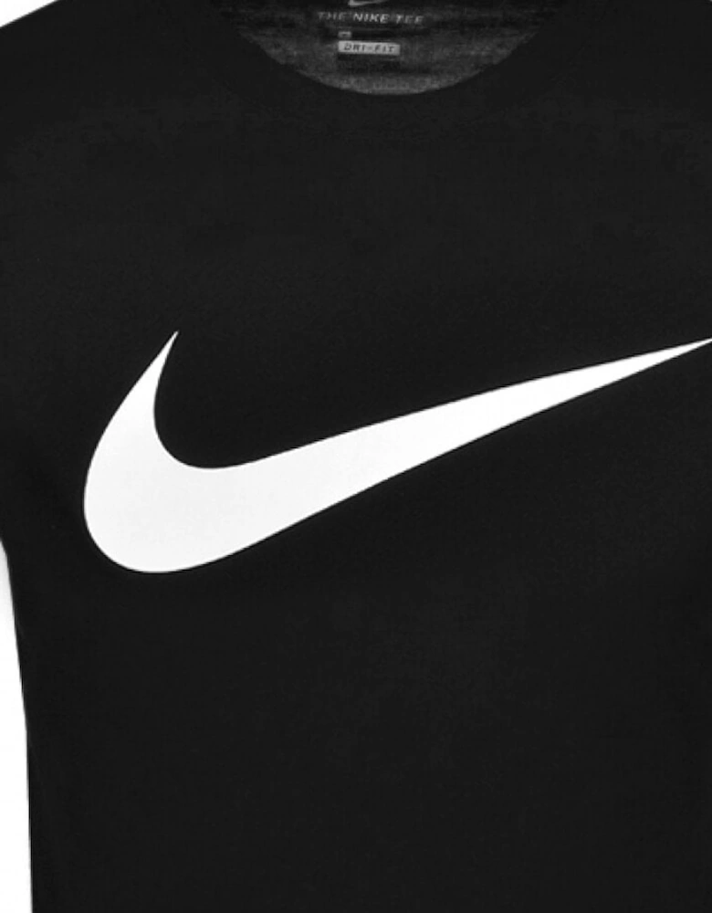 Icon Swoosh T Shirt Black