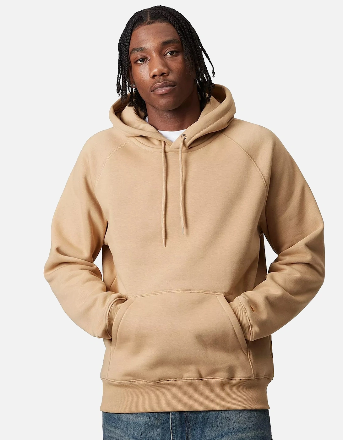 Hooded Chase Sweatshirt Dusty H Brown/Gold