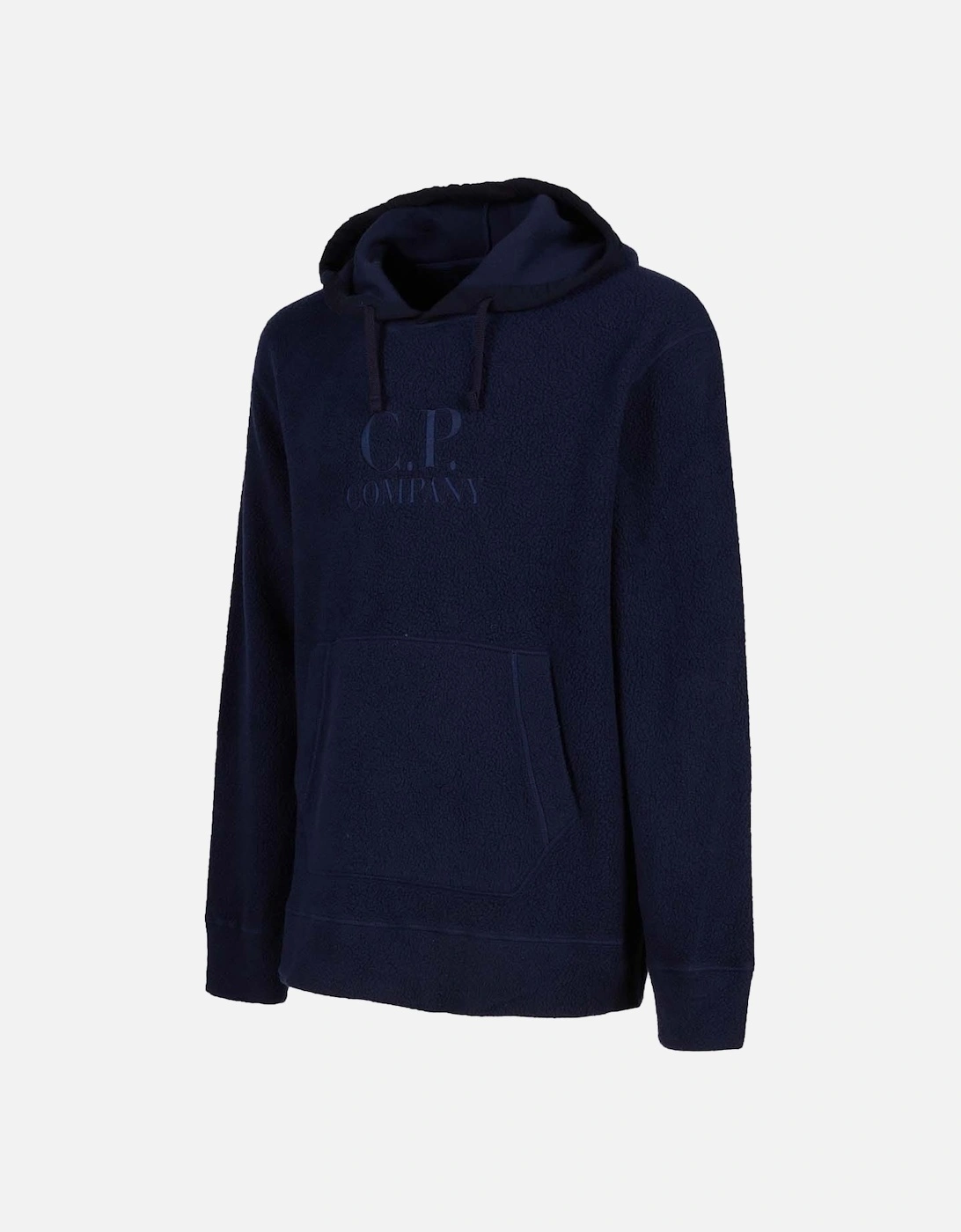 Wool Polar Fleece Logo Hoodie