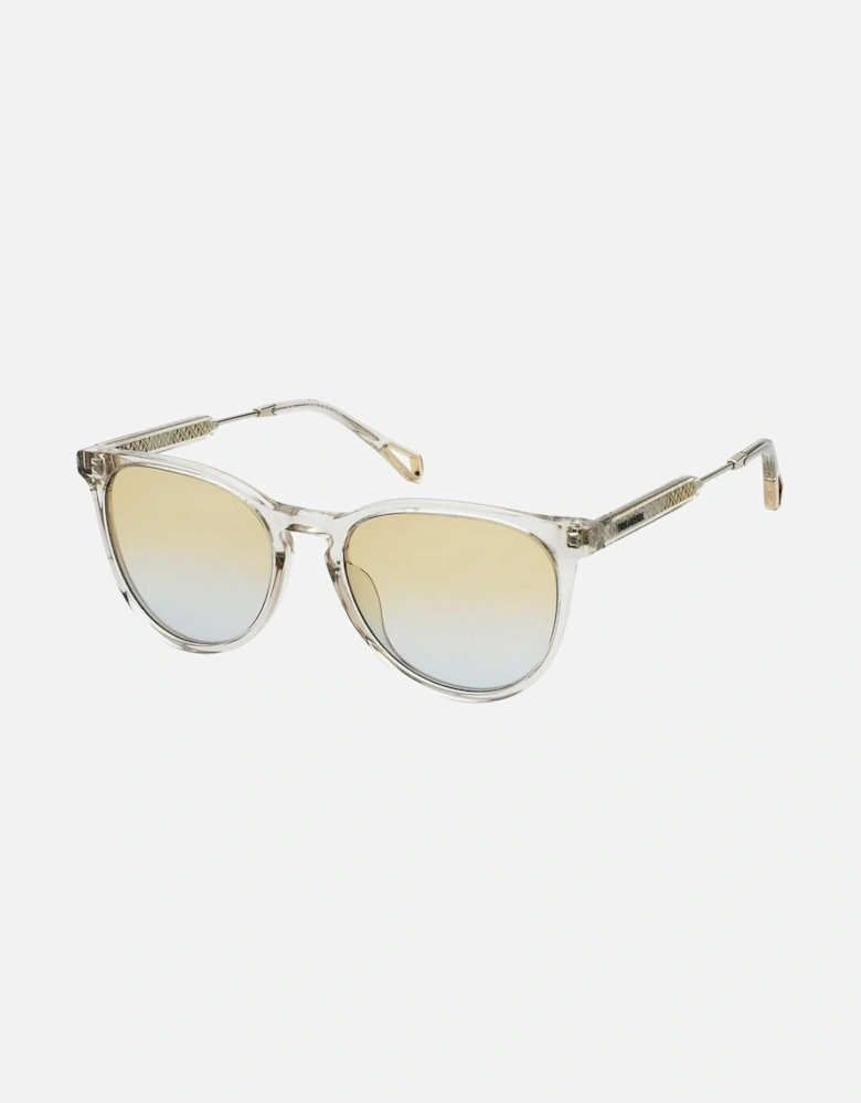 Acetate Bracelet Watch with Yellow Glass Women - Beige Sunglasses