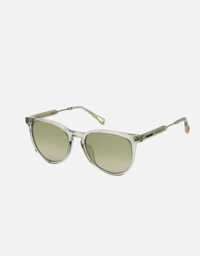 Acetate Bracelet Watch with Green Dial Women Sunglasses