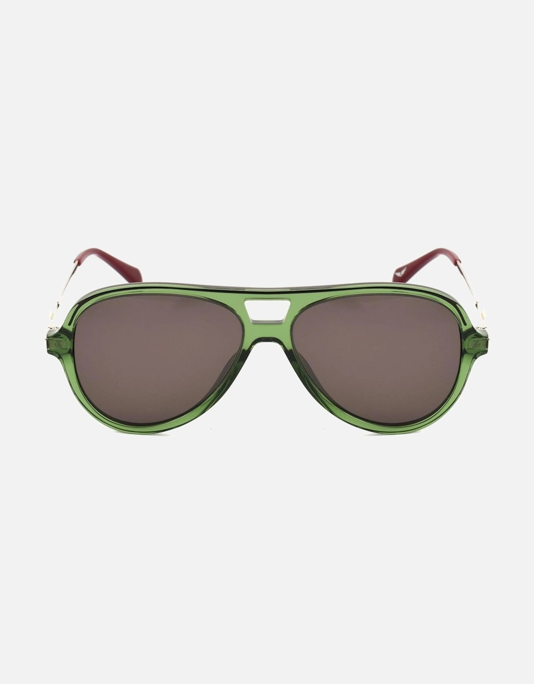 Acetate Bracelet Watch with Green Dial Women Sunglasses