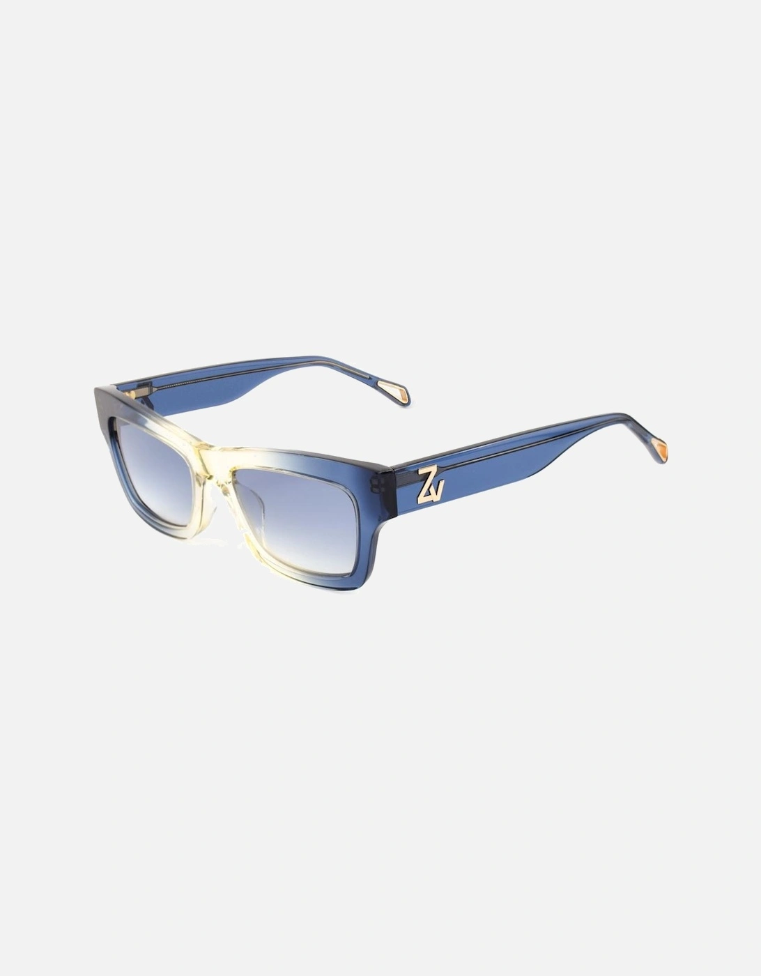 Acetate Bracelet Watch with Blue Dial Women Sunglasses, 3 of 2