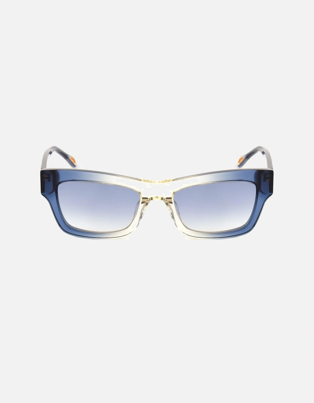 Acetate Bracelet Watch with Blue Dial Women Sunglasses