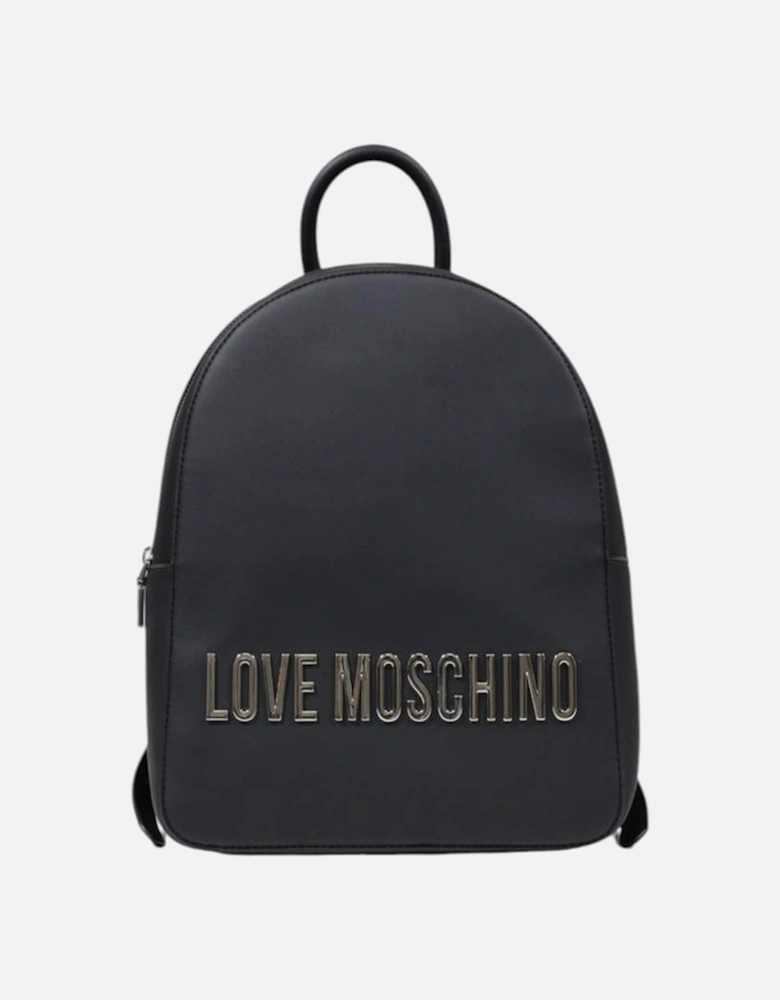 Womens Polyurethane Backpack - Gray