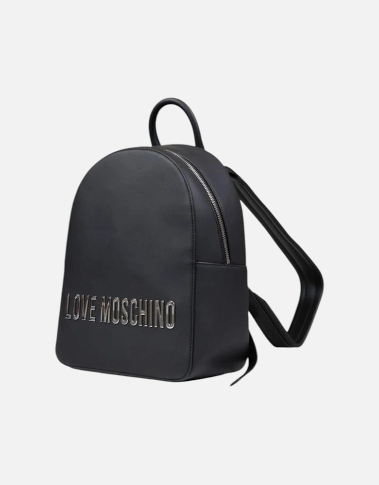 Womens Polyurethane Backpack - Gray