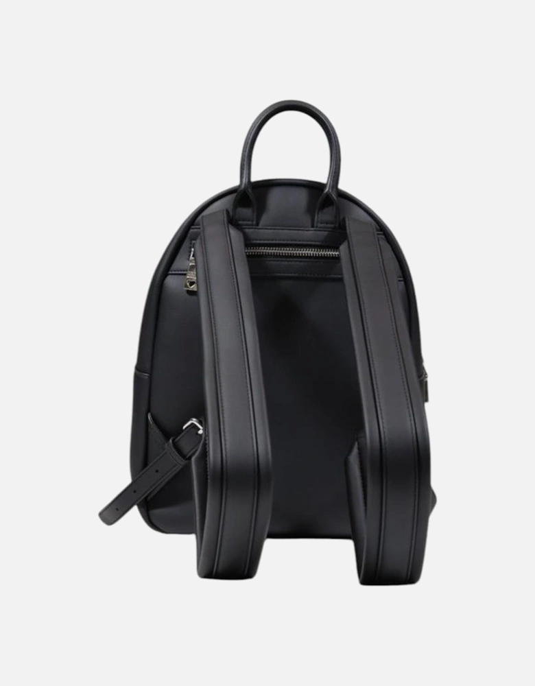 Womens Polyurethane Backpack - Gray
