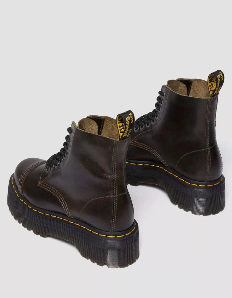 Dr. Martens Sinclair Leather Women's Brown Boots