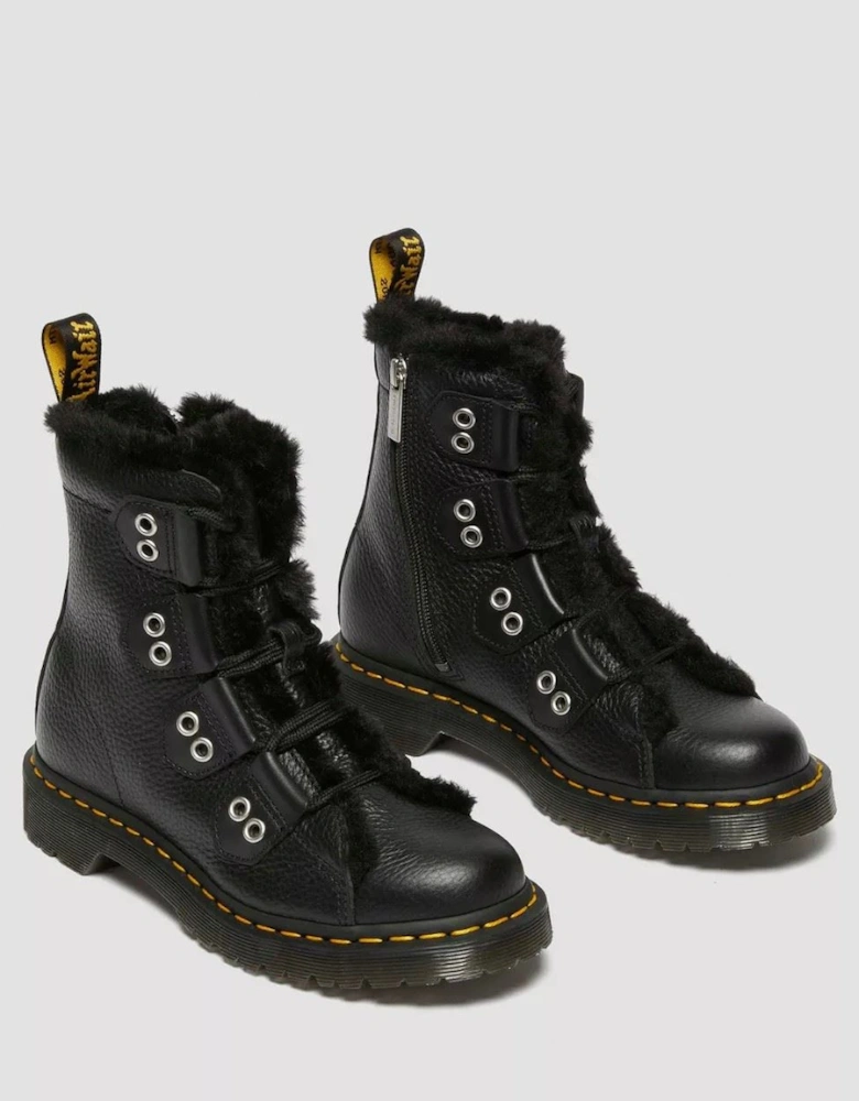 Dr. Martens 1460 Lace To Toe Leather Women's Black Boots