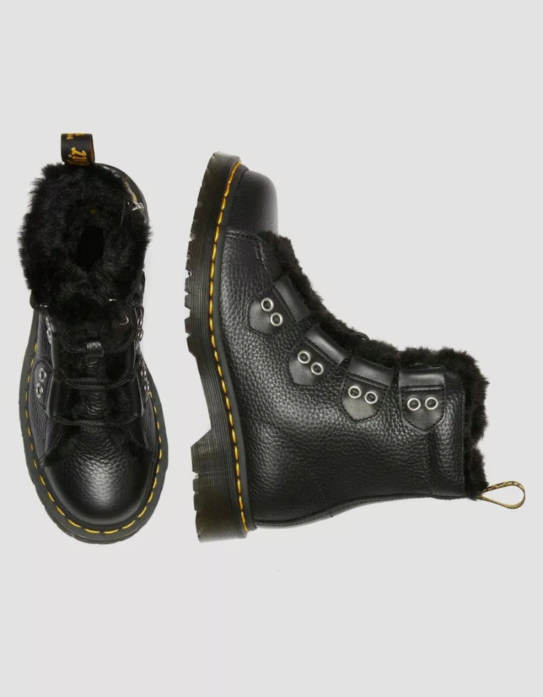 Dr. Martens - 31876001 WOMENS 1460 LACE TO TOE BLACK