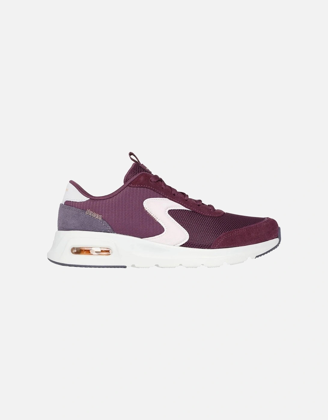 Womens/Ladies Skech-Air Court Air Wave Suede Trainers