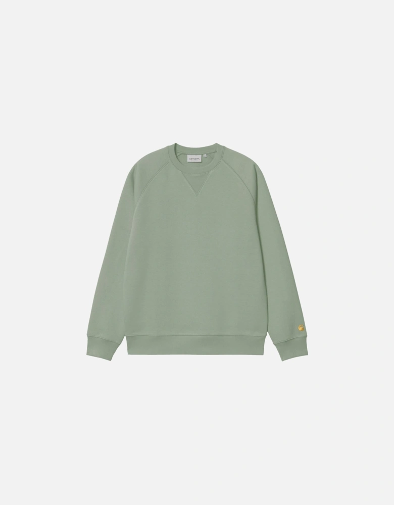 Chase Sweatshirt Frosted Green/Gold