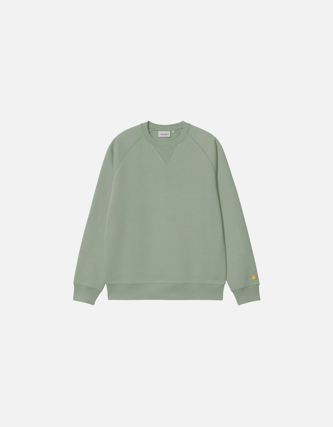 Chase Sweatshirt Frosted Green/Gold, 4 of 3