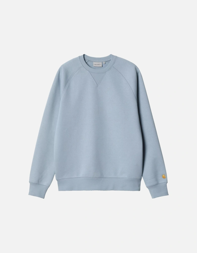 Chase Sweatshirt Frosted Blue/Gold