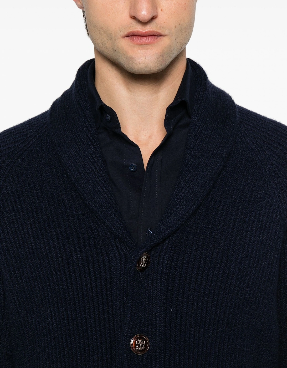 Shawl Cardigan Navy