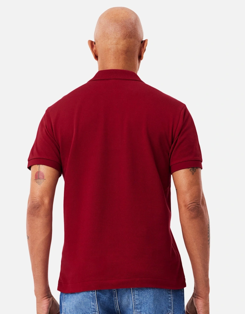 Classic Fit Polo Shirt Bordeaux