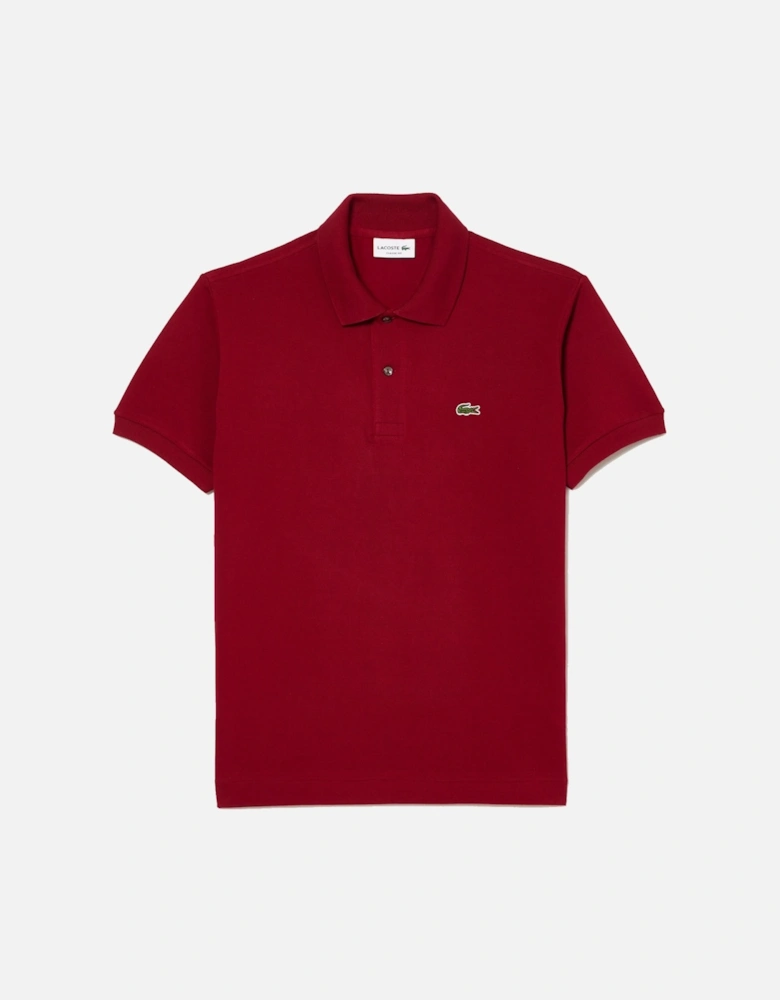 Classic Fit Polo Shirt Bordeaux