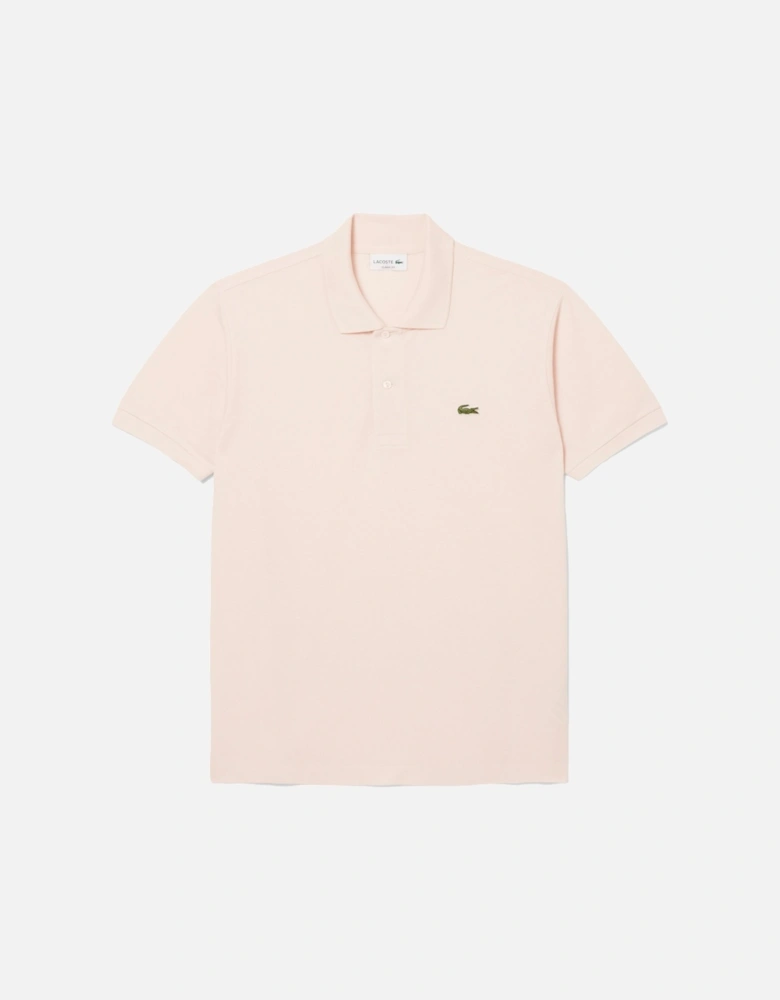 Classic Fit Polo Shirt Angora Pink