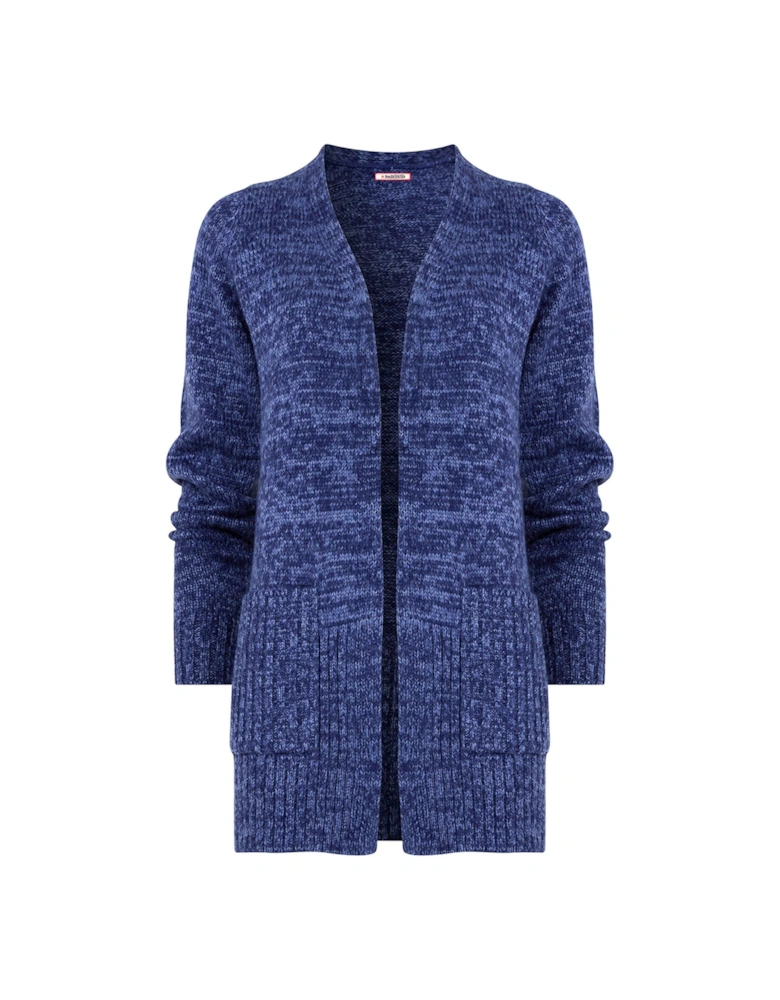 Relaxed Fit Cardigan - Blue