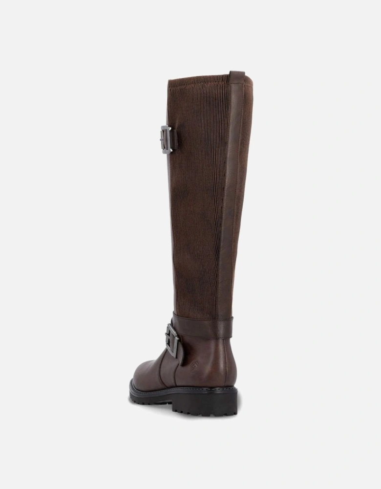 R6593-25 Long boot in Brown