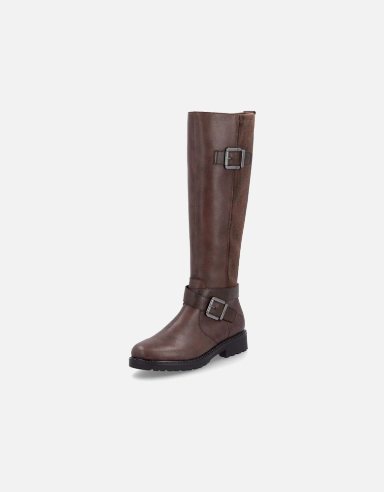 R6593-25 Long boot in Brown