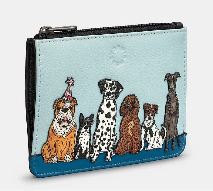 Party Dogs Zip Top Purse